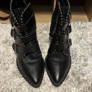 Steve Madden edgy studded bootie